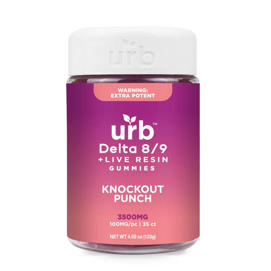 URB D8/D9 Gummies 3500MG – Knockout Punch