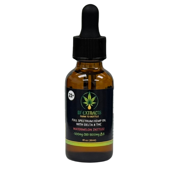 Full Spectrum Hemp Oil with Delta 8 THC