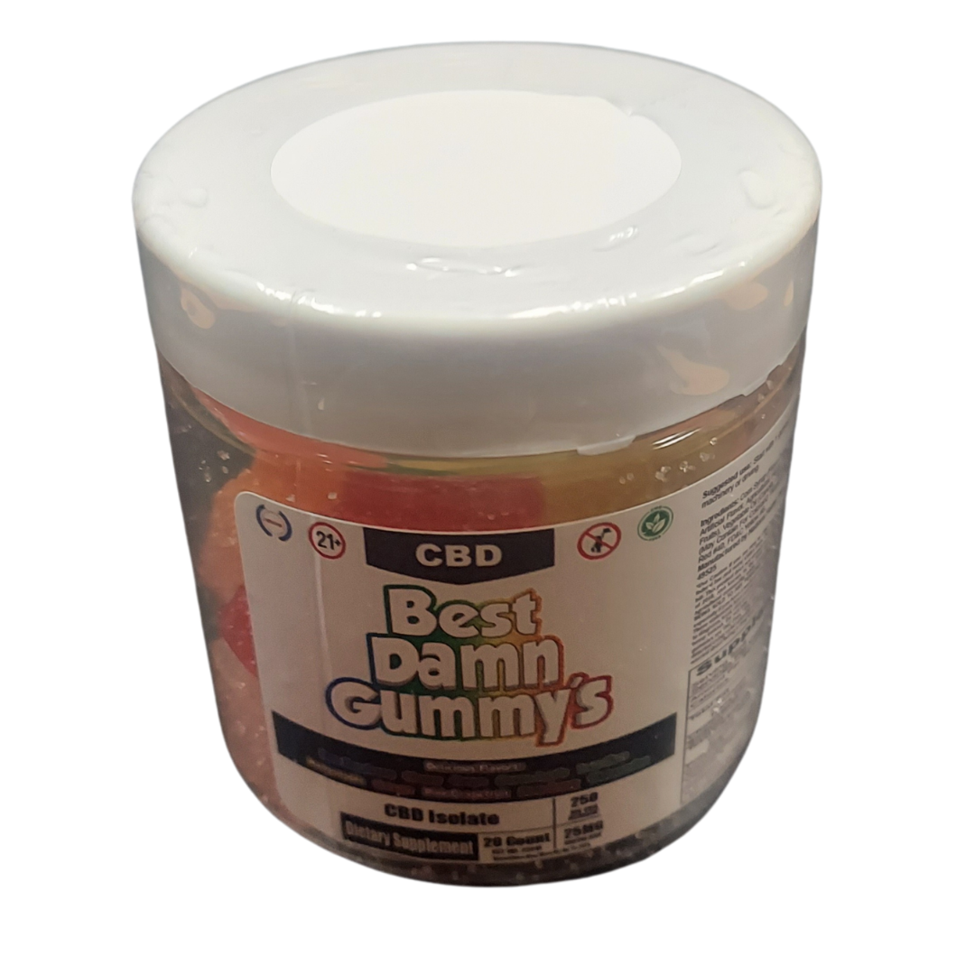 CBD Isolate 25 mg Gummies