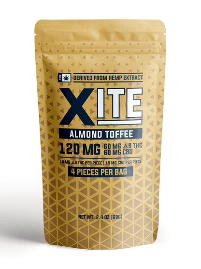 Delta 9 ALMOND TOFFEE